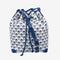 Nadine Medium Fan Blue Navy